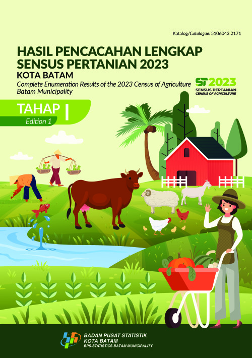 Hasil Pencacahan Lengkap Sensus Pertanian 2023 - Tahap 1 Kota Batam